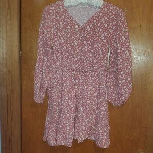 Jessica Simpson Pink Bishop Sleeve Sundress